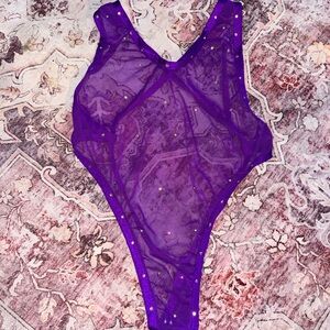 Rhinestone One Piece